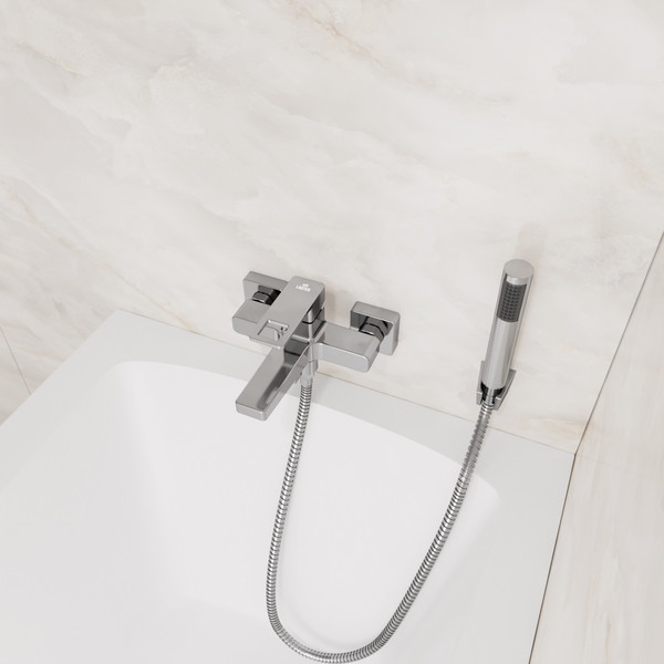 Смеситель Lauter Cascade 21CK6615C с лейкой Lily 21S10048