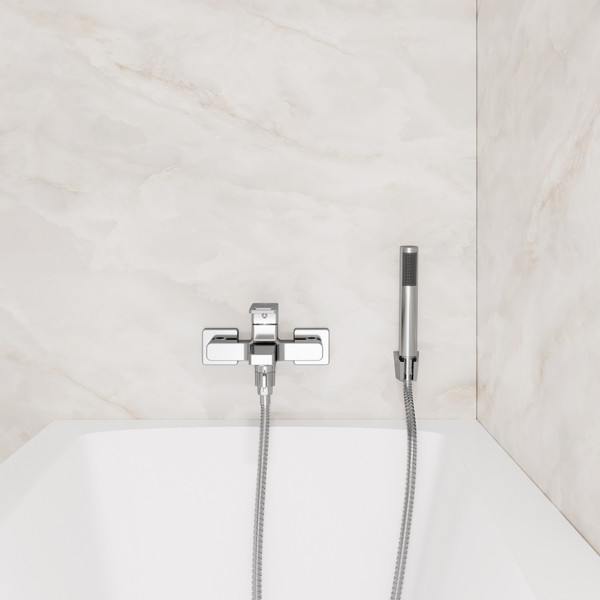 Смеситель Lauter Cascade 21CK6615C с лейкой Lily 21S10048