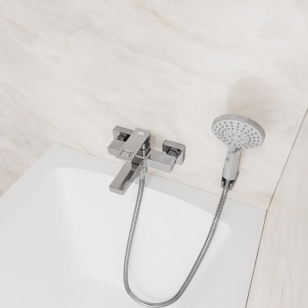 Смеситель Lauter Cascade 21CK6615C с лейкой Daisy 21S10167