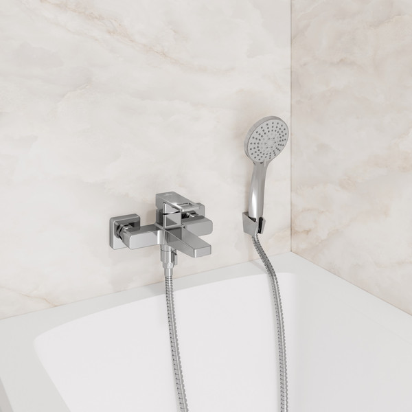 Смеситель Lauter Cascade 21CK6615C с лейкой Daisy 21S10167