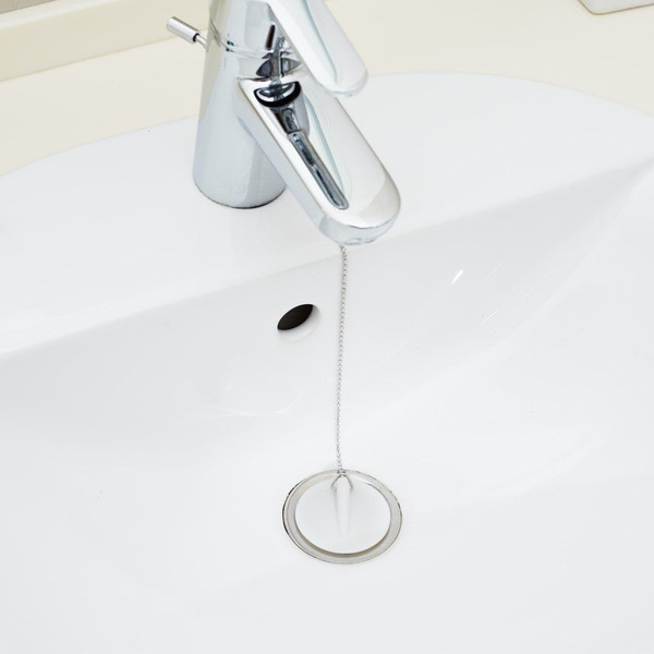 Пробка для ванны Супримпласт D45мм с цепочкой