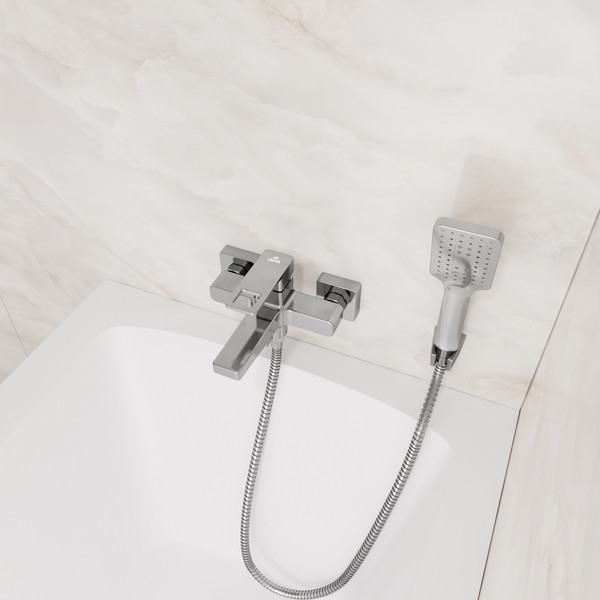 Смеситель Lauter Cascade 21CK6615C с лейкой Fleur 21S00126