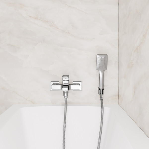 Смеситель Lauter Cascade 21CK6615C с лейкой Fleur 21S00126