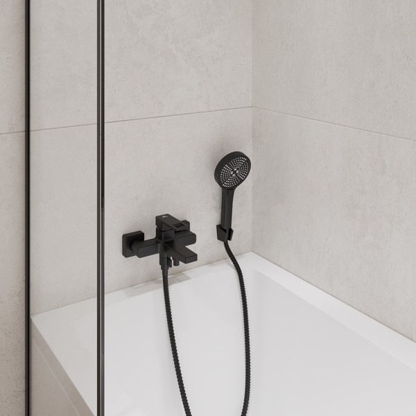 Смеситель Lauter Cascade 21СК6615BS с лейкой Pearl 21S00086