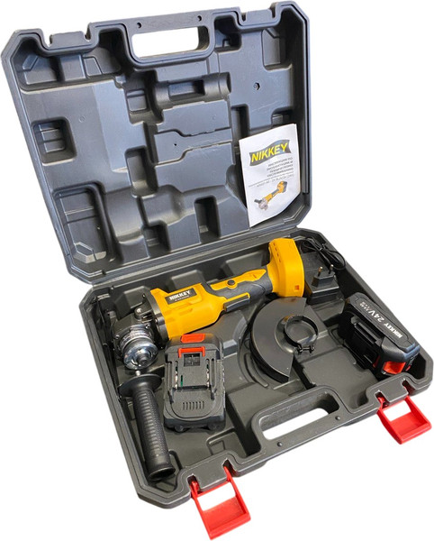 Угловая шлифовальная машина Nikkey AG-24 BL/A/2A (2Ah)