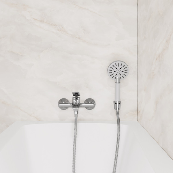 Смеситель Lauter Allure 21CK6618C с лейкой Nevada 21S10146