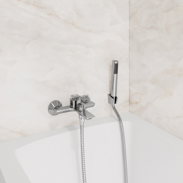 Смеситель Lauter Allure 21CK6618C с лейкой Lily 21S10048