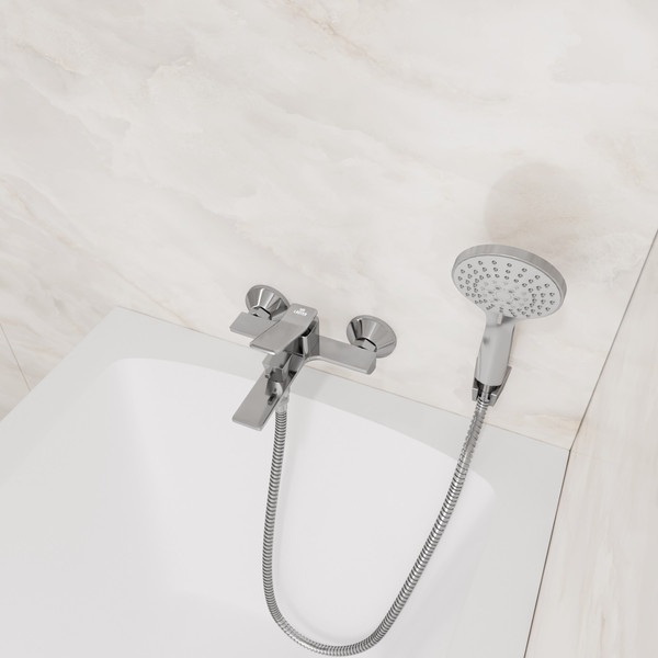 Смеситель Lauter Allure 21CK6618C с лейкой Daisy 21S10167