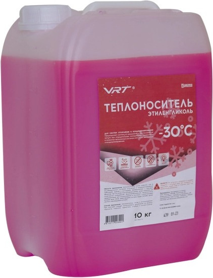 Теплоноситель для систем отопления VRT VR.E.G.10.30 этиленгликоль -30С - фото