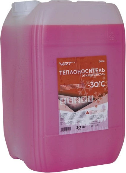 Теплоноситель для систем отопления VRT VR.E.G.20.30 этиленгликоль -30С - фото