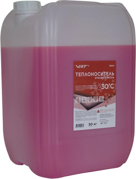 Теплоноситель для систем отопления VRT VR.E.G.30.30 этиленгликоль -30С - фото