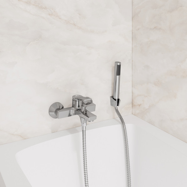 Смеситель Lauter Silk 21СК6572С с лейкой Lily 21S10048