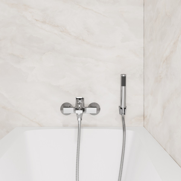 Смеситель Lauter Silk 21СК6572С с лейкой Lily 21S10048