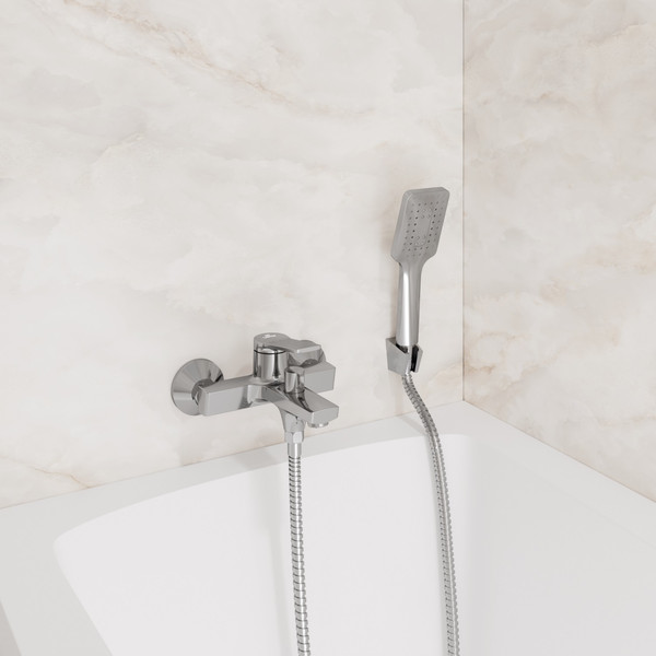 Смеситель Lauter Silk 21СК6572С с лейкой Fleur 21S00126