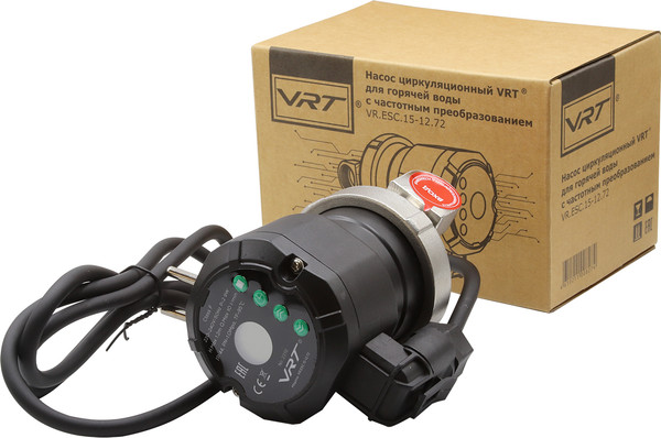 Циркуляционный насос VRT VR.ESC.15-12.72 3-9Вт с частотным регулированием - фото