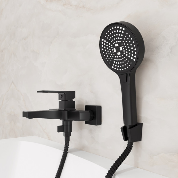 Смеситель Lauter Reef 21СК9678BS с лейкой Pearl 21S00086