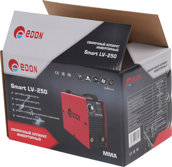 Инвертор сварочный Edon Smart LV-250