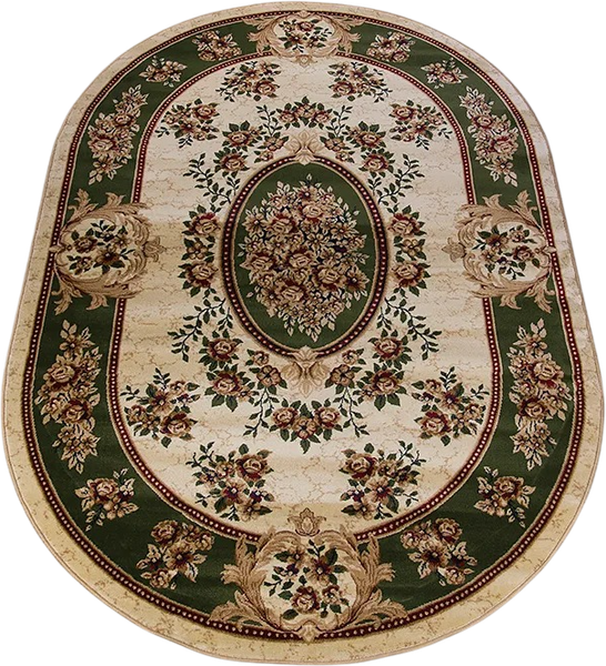 Ковер Белка Акварель 20611 22121 Овал - фото