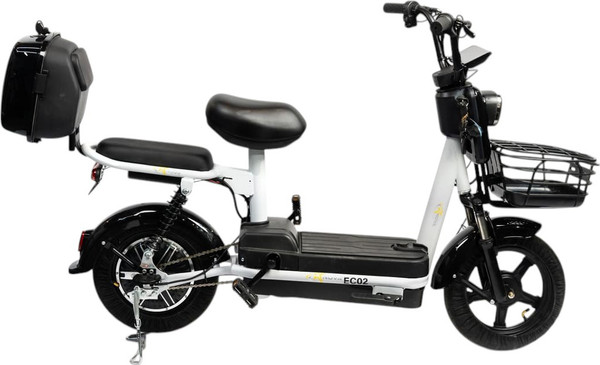 Электровелосипед NoVa EC-02 с задним кофром - фото