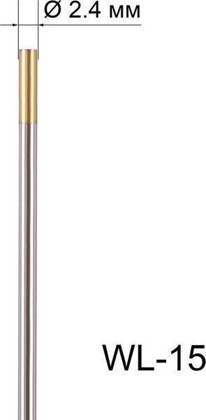 Электрод FoxWeld Вольфрамовый WL-15 / 9547