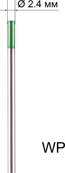 Электрод FoxWeld WP 2.4мм 175мм