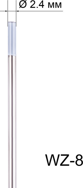 Электрод FoxWeld WZ-8 2.4мм 175мм / 1776