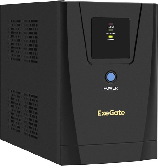 ИБП ExeGate SpecialPro UNB-1200.LED.AVR.C13.RJ.USB - фото