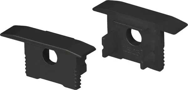Заглушка для профиля Arlight SL-SLIM-H13M-F25 Black / 037515 - фото