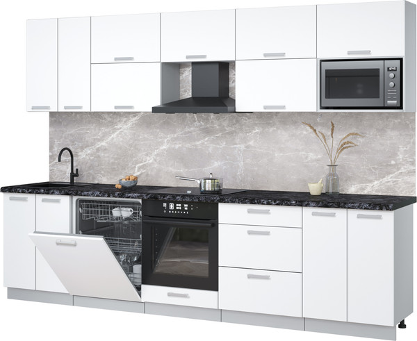 Кухонный гарнитур Интерлиния Мила Лайт 3.0-ПМ2 - фото