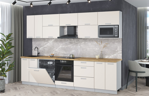 Кухонный гарнитур Интерлиния Мила Лайт 3.0-ПМ2