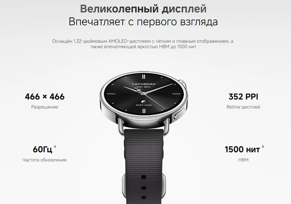 Умные часы Xiaomi Watch S4 41mm M2502W1 / BHR07VUGL
