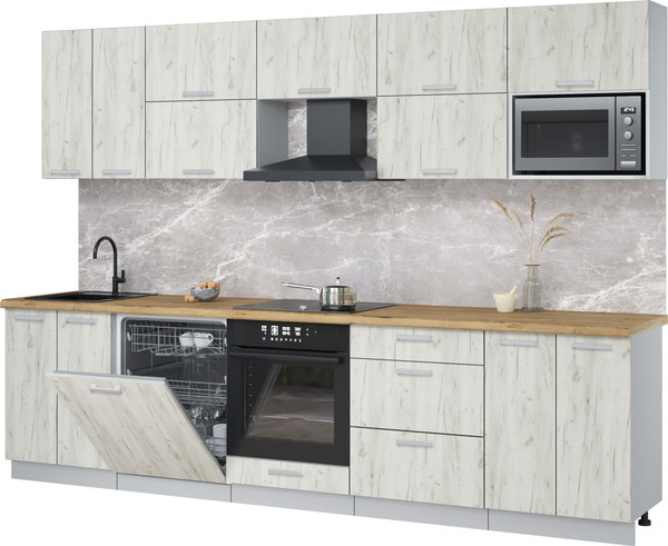 Кухонный гарнитур Интерлиния Мила Лайт 3.0-ПМ2 - фото