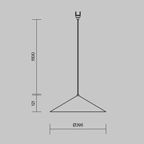 Светильник уличный Maytoni Campana O-TR01-1-P-12WW3K