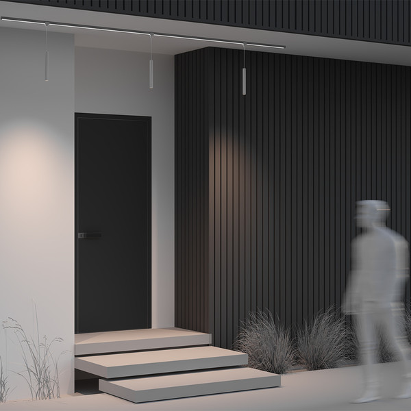 Светильник уличный Maytoni Focus Led O-TR01-1-P-8WW3K