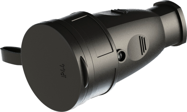 Розетка штепсельная Элект РА 16-005 Ч - фото