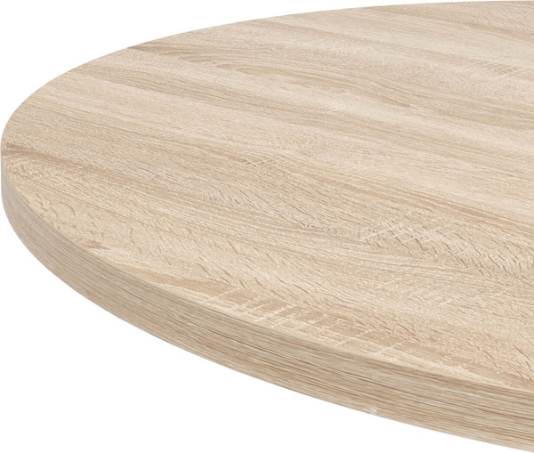 Обеденный стол Sheffilton SHT-TU9/TT 80 (прозрачный лак/дуб сонома)