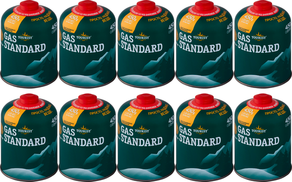 Газовый баллон туристический Tourist Standard TBR-450 - фото