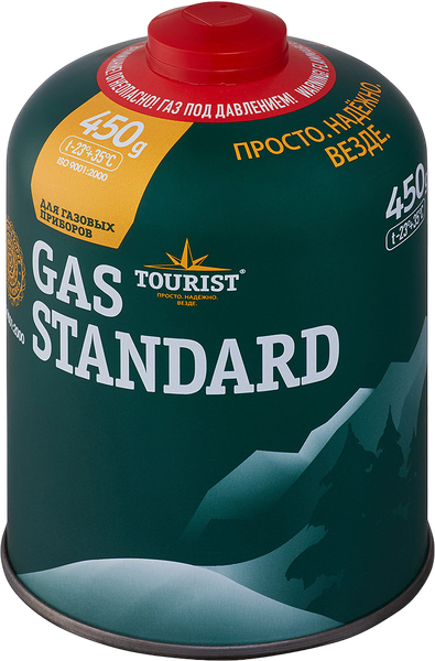 Газовый баллон туристический Tourist Standard TBR-450