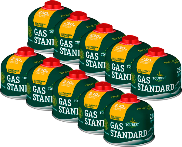 Газовый баллон туристический Tourist Standard TBR-230 - фото