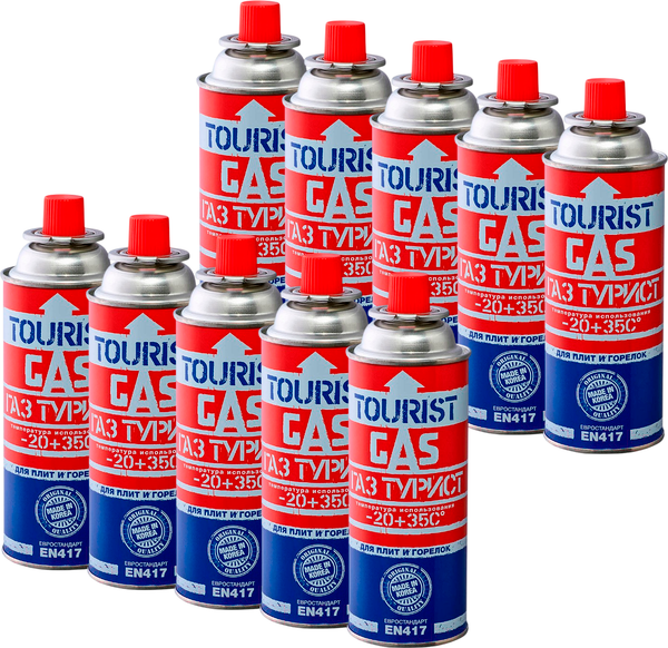 Газовый баллон туристический Tourist Standard TB-220 - фото