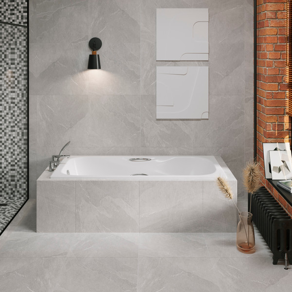 Ванна чугунная Lauter Regina 210141712 / 170x80 с ручками, с сифоном 21Y11022