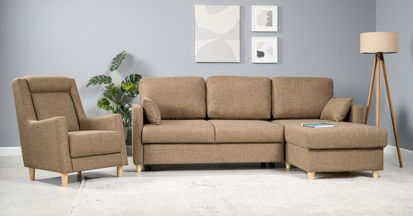 Диван угловой Нижегородмебель и К Дилан ТД 463