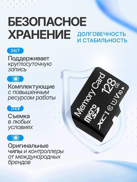 Карта памяти Memory 128GB Class 10