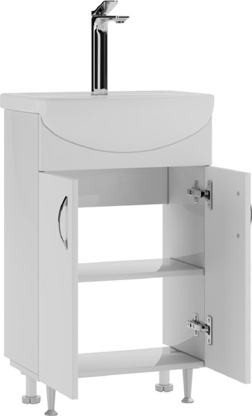 Тумба под умывальник Домино Исеть 55 Эко без ящика