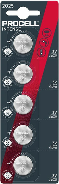 Комплект батареек Procell CR2032 Intense Lithium 3V - фото