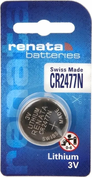 Батарейка Renata CR2477N Lithium 3V - фото
