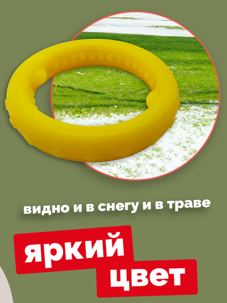Игрушка для собак ZOONIK Кольцо плавающее / 164112-35