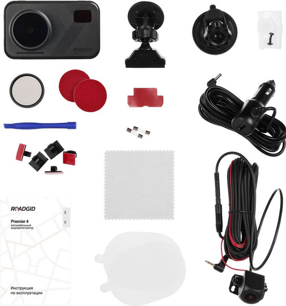 Автомобильный видеорегистратор Roadgid Premier 4 2CH / 4603805191001