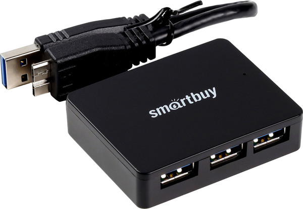 USB-хаб SmartBuy SBHA-6000-K - фото