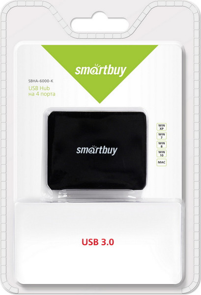 USB-хаб SmartBuy SBHA-6000-K